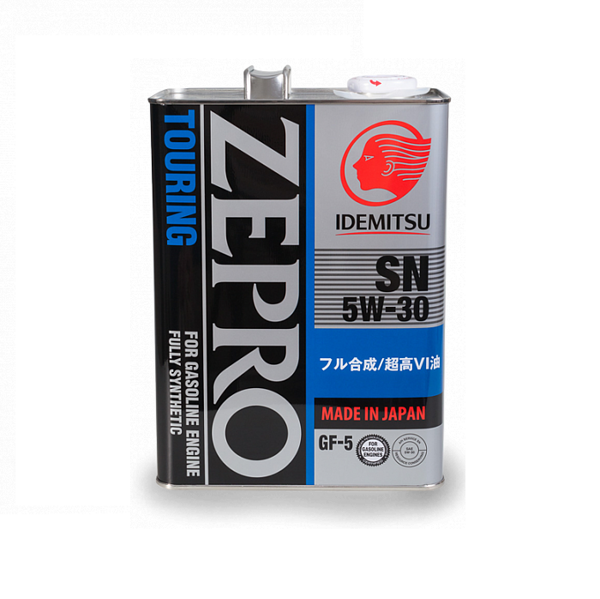 5W-30 IDEMITSU ZEPRO Масло моторное синтетическое 4л 1845004 (4251004)
