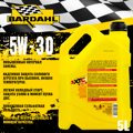 5W-30 BARDAHL XTC Масло моторное синтетическое 5л 36313