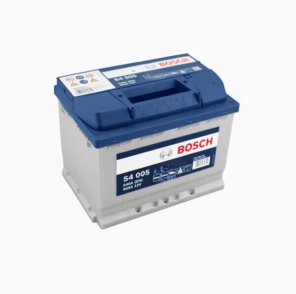 Аккумулятор автомобильный BOSCH S4 SILVER 12V 60Ah 540A обратная полярность 0092S40050